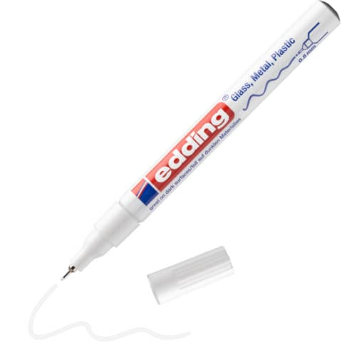 Marcatore a vernice Edding 780 colore bianco 4-780049